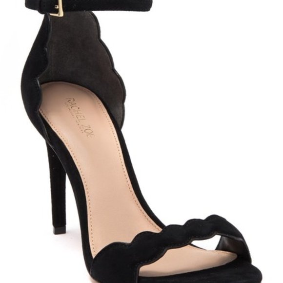 NEW Rachel Zoe Ava Sandal Kid Suede - Picture 1 of 5